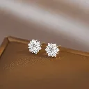 Stud Earrings 999 Silver