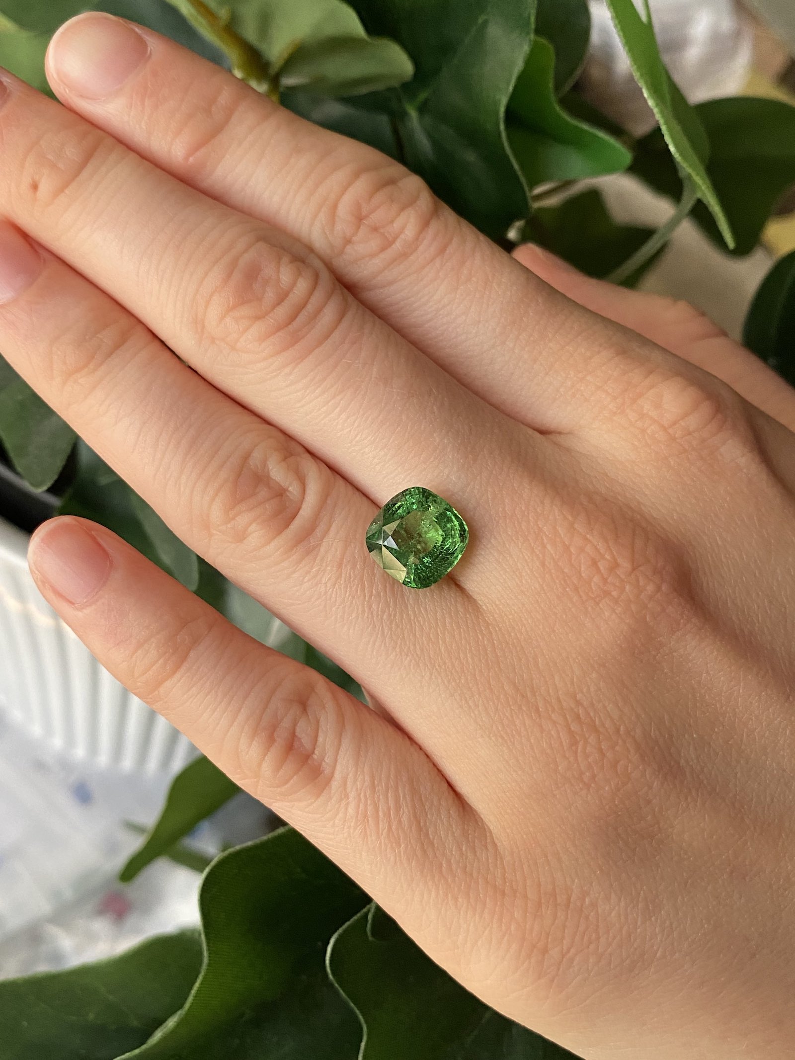 Natural Tsavorite 3.81 Carat - Image 4