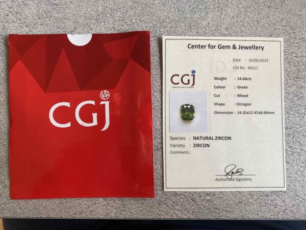 Zircon 14.68 Cts - Image 7